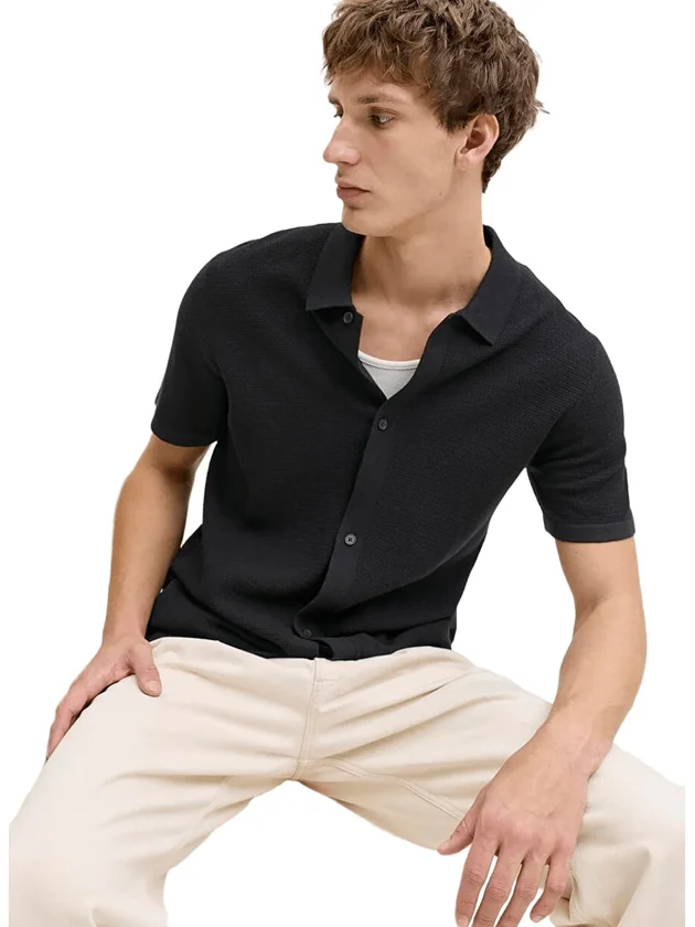 George Knit Shirt Ss Sn