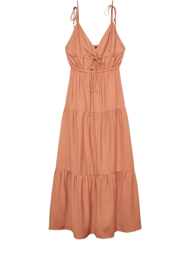 Athena Singlet Detail Ankle Dress Wvn