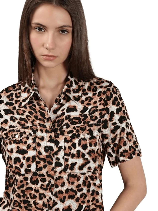 Easy Joy Gold Ss Shirt Wvn Ga