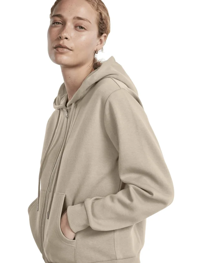 Pcchilli Ls Zip Hoodie Noos