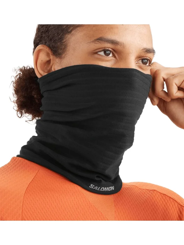 Warm Neck Gaiter Deep Black