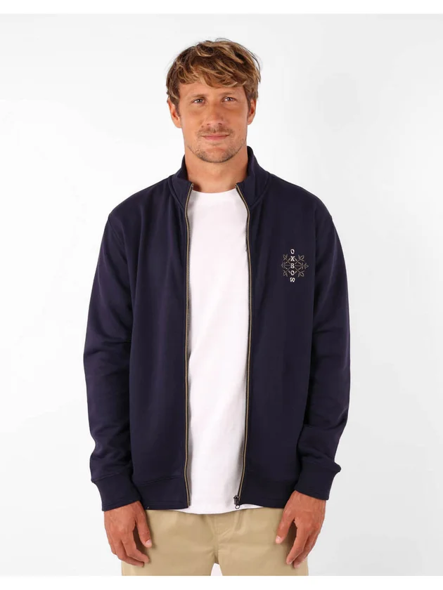Sweat Zippé Col Rond