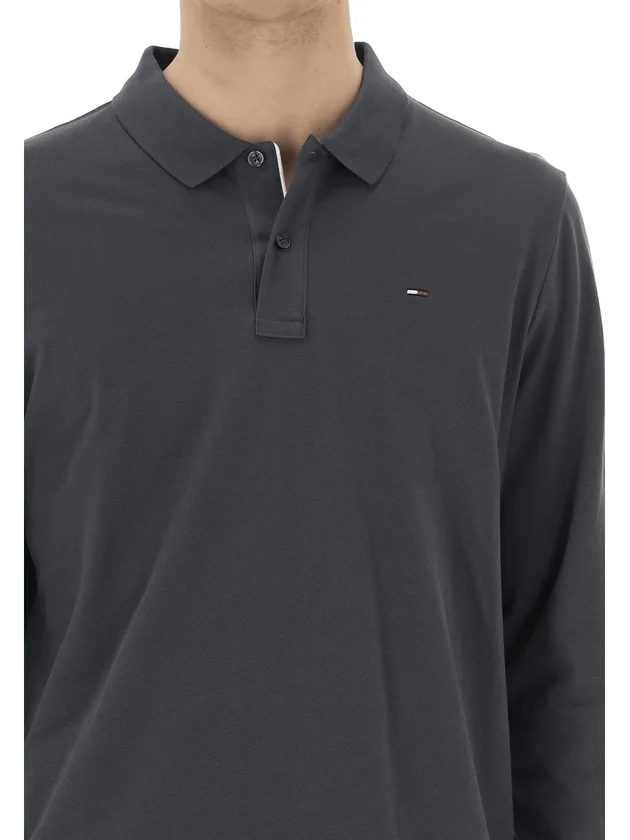 Tjm Slim Placket Polo Ls Ext