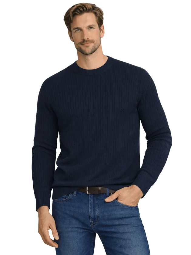 Barkley Knit Crew Neck Ch Ln