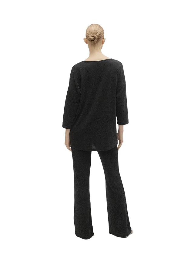 3 4 V Neck Top Lx