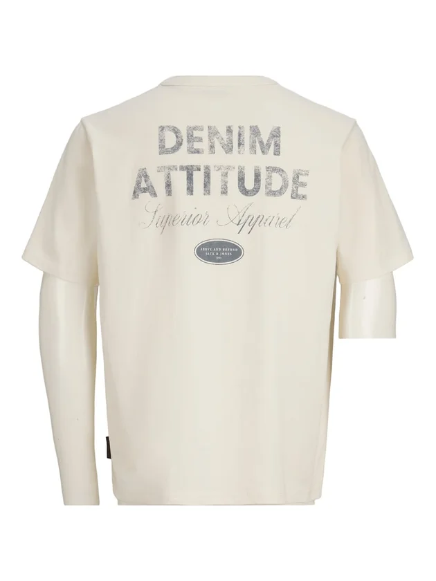Jjedover Graphic Tee Ss Crew Neck Sn