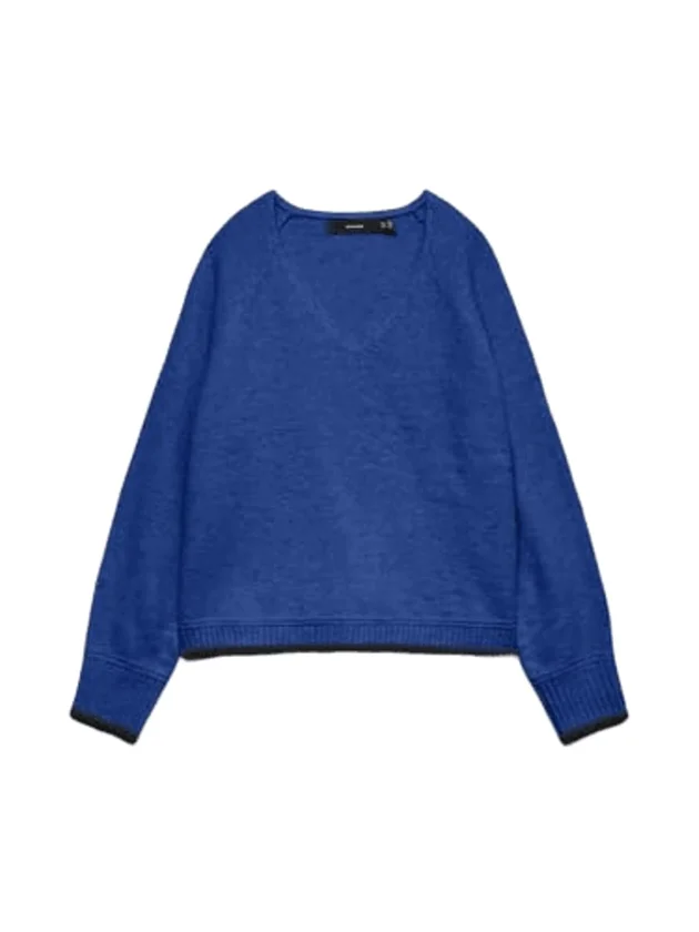 Maquarius LS V Neck Raglan Pullover