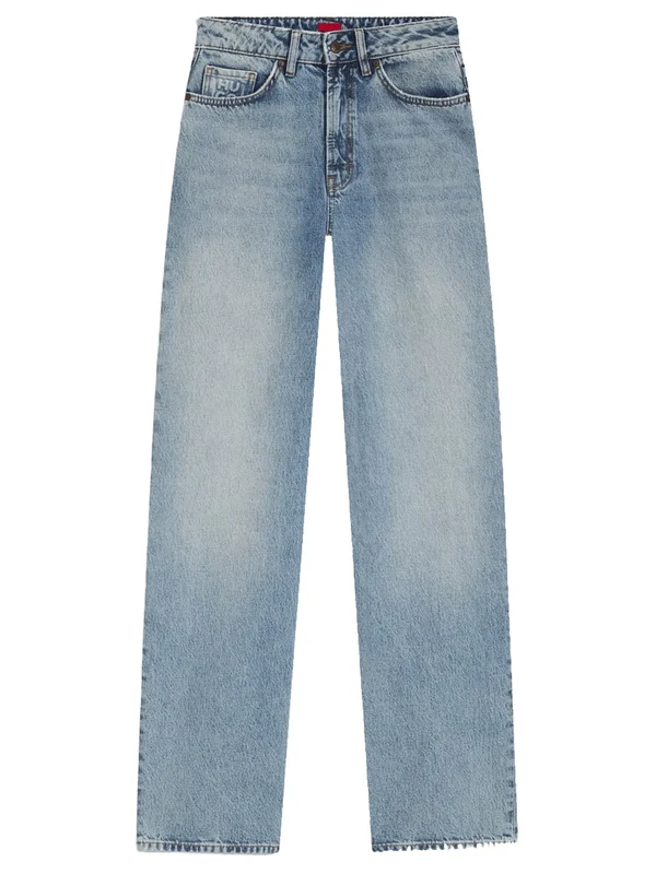 Jean Jambes Larges Taille Haute