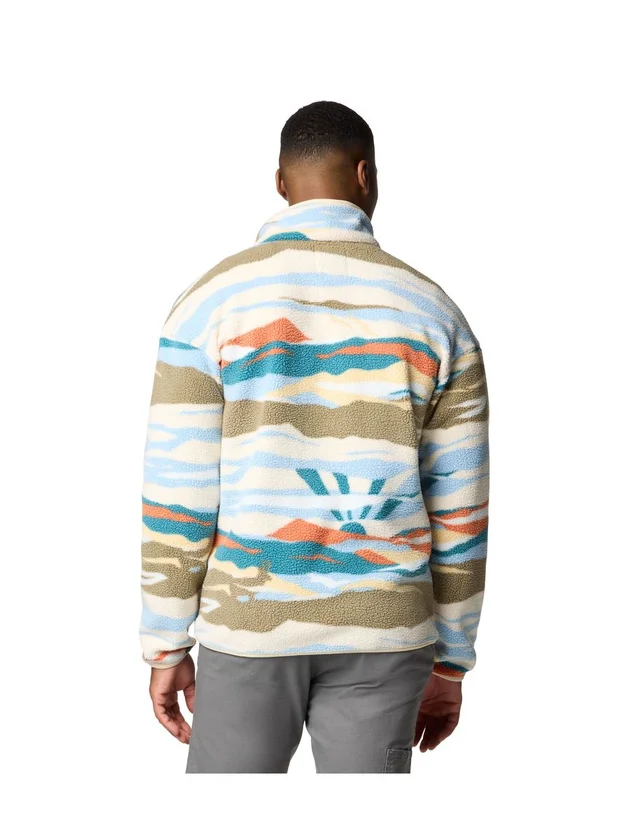 Helvetia II Printed Half Snap Fleece