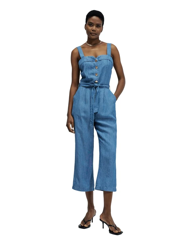 Overall With Belt Detail