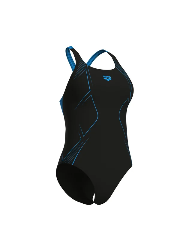 Graphic Swimsuit Swim Pro Back