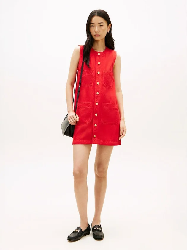 Dnm Clr Sl Mini Dres
