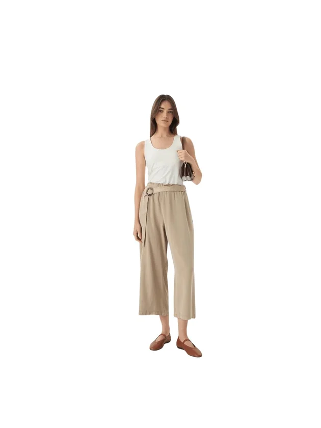 Vmbree Hr Tencel Belt Culotte Pants
