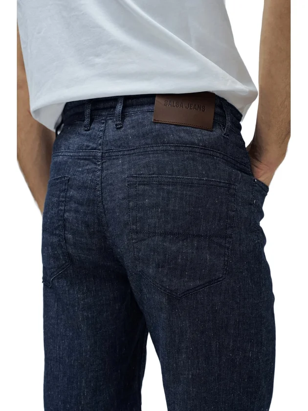 Indigo Linen Set