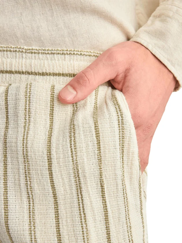 Jaiden Coba Stripe Jog Shorts Reg Ln