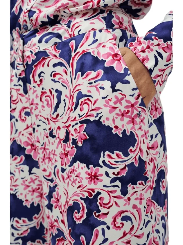 Print Hight Rise Pants