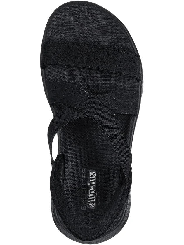 Go Walk Flex Sandal Glimmer Up