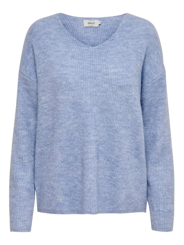Camilla V Neck L S Pullover Knt Noos