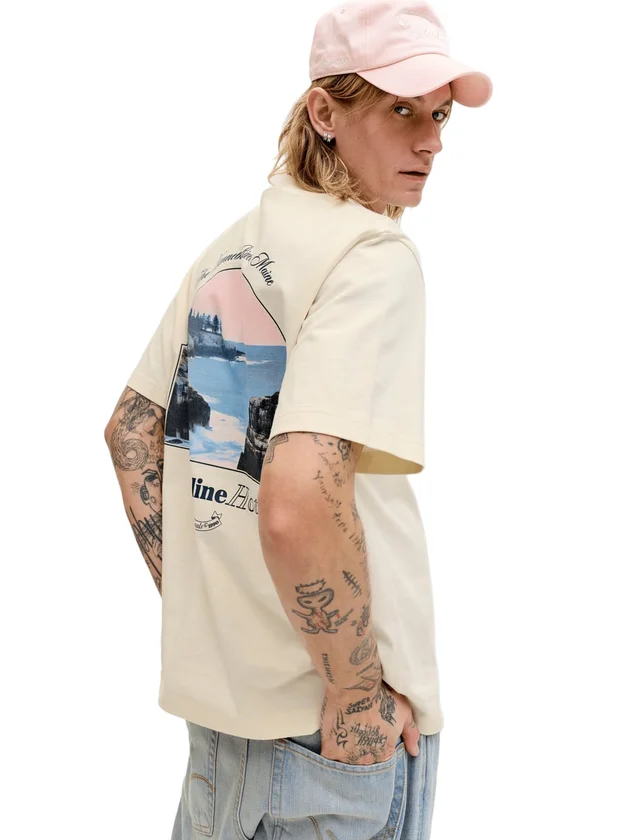 Jormontauk Photo Back Tee Ss Cn