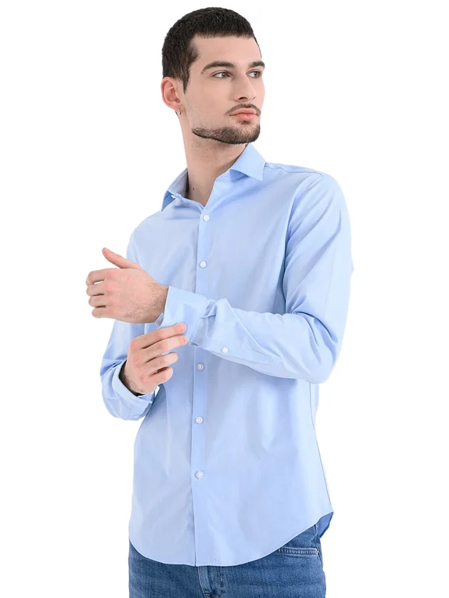 Slim Esntl Twill Str Sld