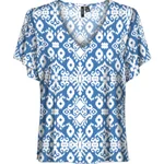 DELLA ROBBIA BLUE / ALL-OVER PRINT:EVE
