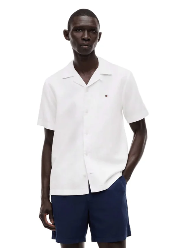 Linen Blend Solid Ss