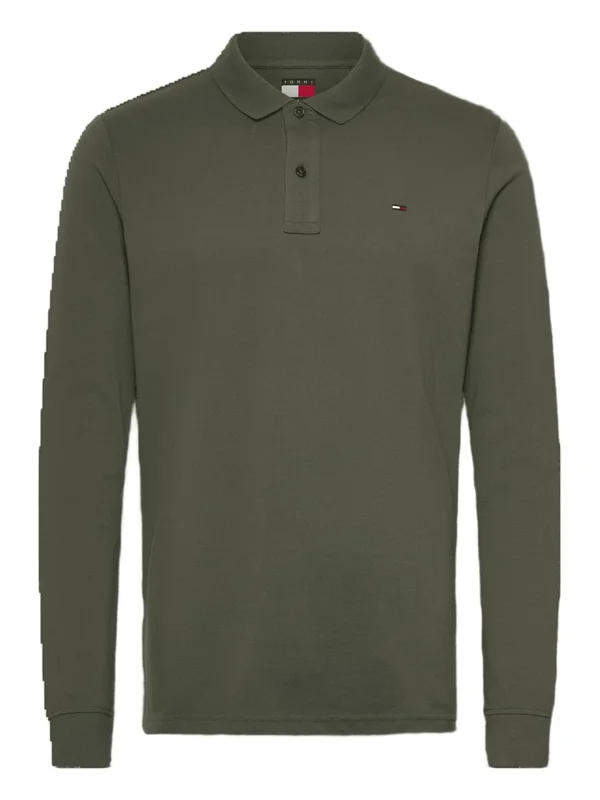 Tjm Slim Placket Polo Ls Ext