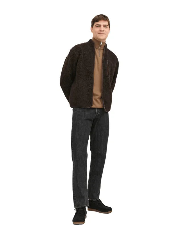 Jjeemil Knit Half Zip Noos