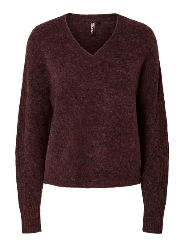Pclayla LS V Neck Knit Noos