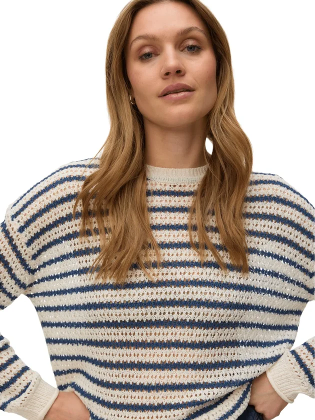 Charlene LS O Neck Pullover Boo