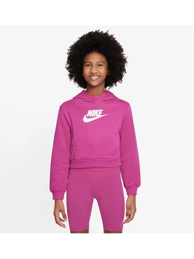 Club Fleece Crop Hdy Hbr