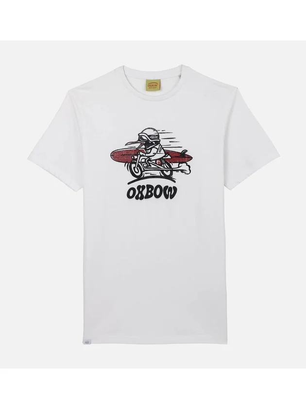Tee Shirt Manches Courtes Graphiqu