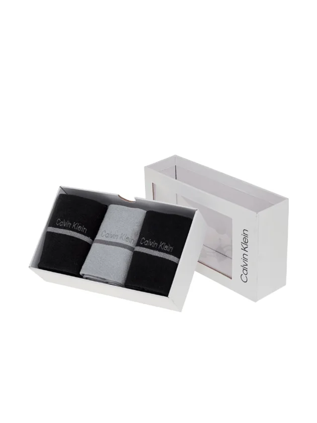 Sock 3P Giftbox Lurex Stripe