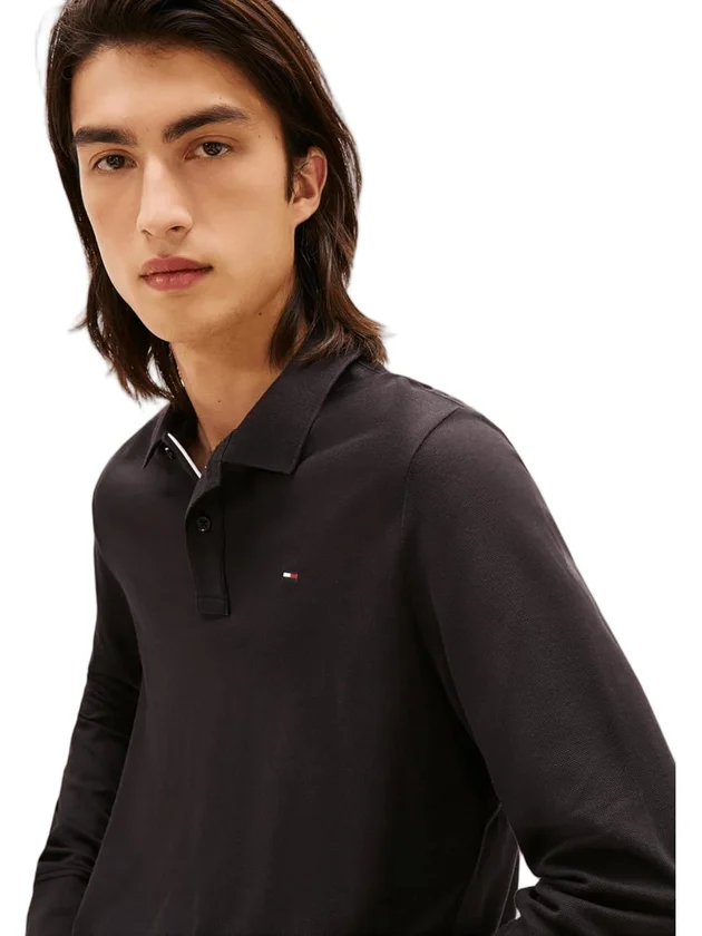 Tjm Slim Placket Polo Ls Ext