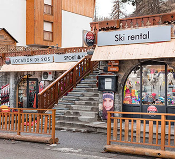Extérieur du magasin SPORT 2000 VALBERG BLANCHE NEIGE SPORT