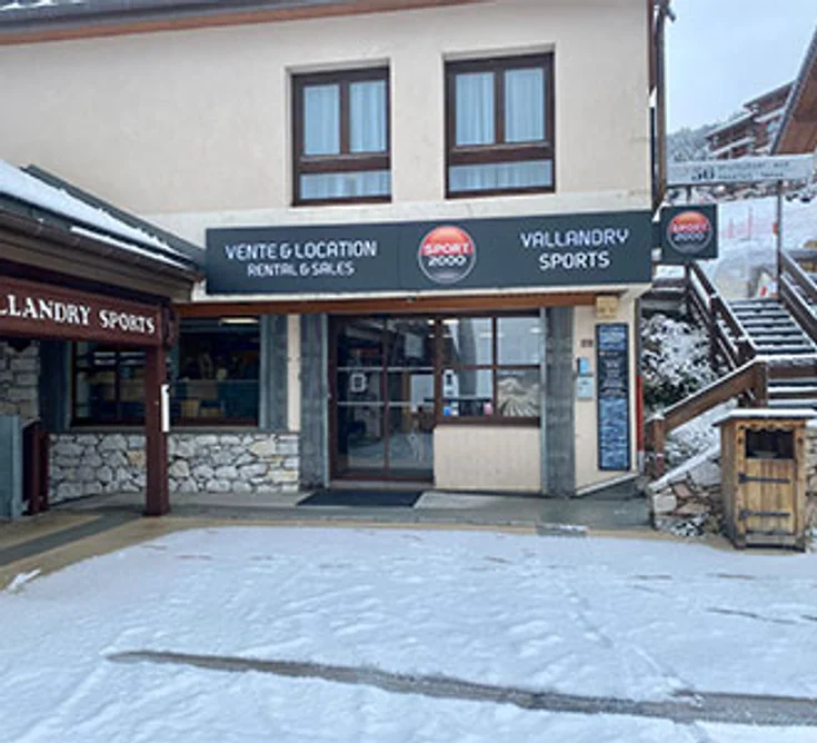 Extérieur du magasin SPORT 2000 PEISEY VALLANDRY SPORTS