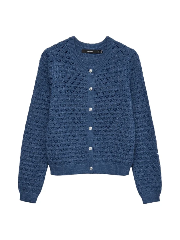 Jaqueline LS O Neck Cardigan Boo
