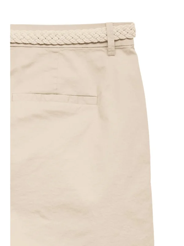 Tapered Chino Short Shorts