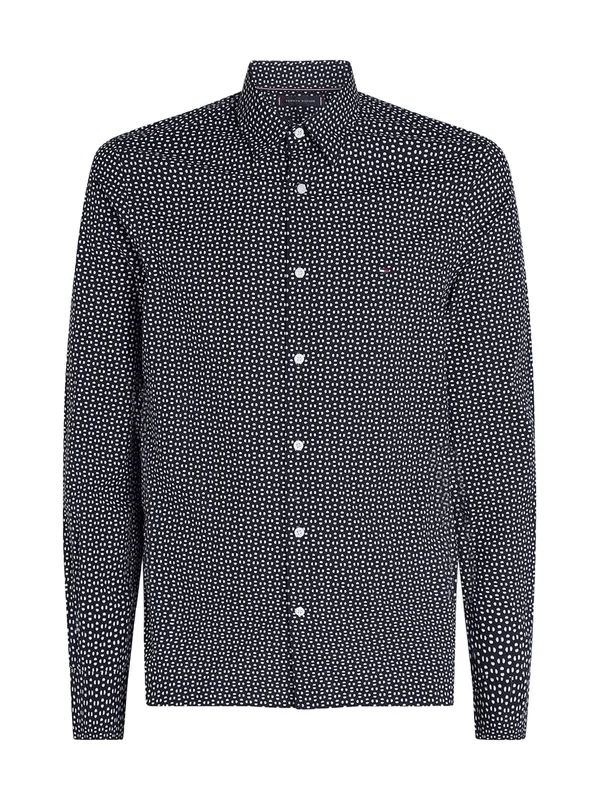 Poplin Print Sf Shir