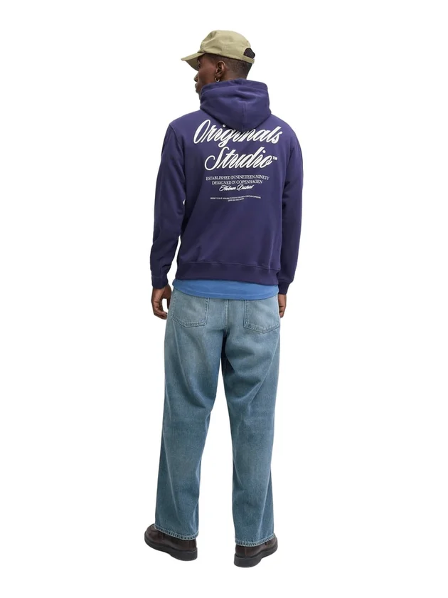 Jornorrebro Typo Back Sweat Hood Sn