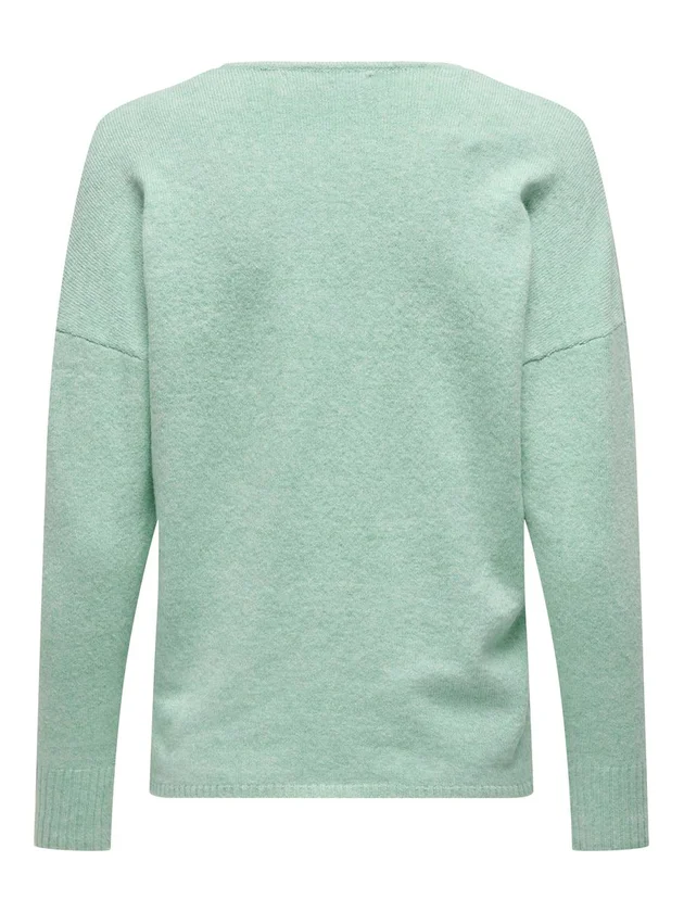 Onlrica L S V Neck Pullo Knt Noos