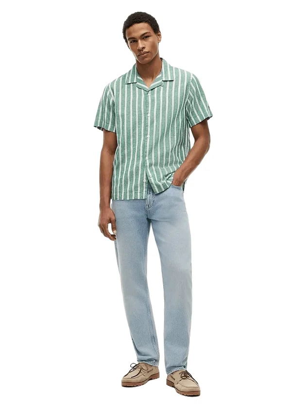 Lin Blend Texture Stp S S Rf