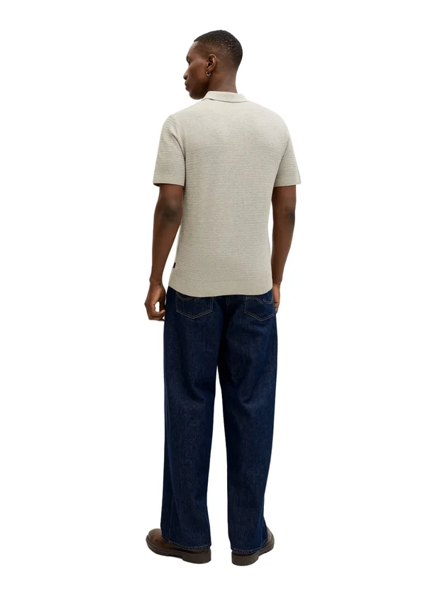 Bluriley Knit Polo Ss Sn
