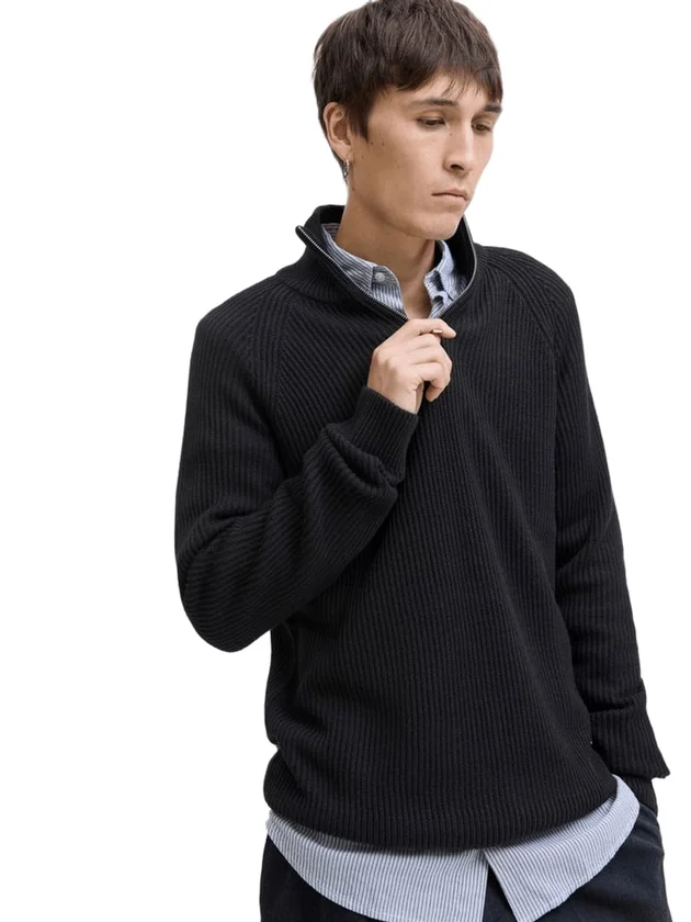 Jjpannel Knit Half Zip AW25