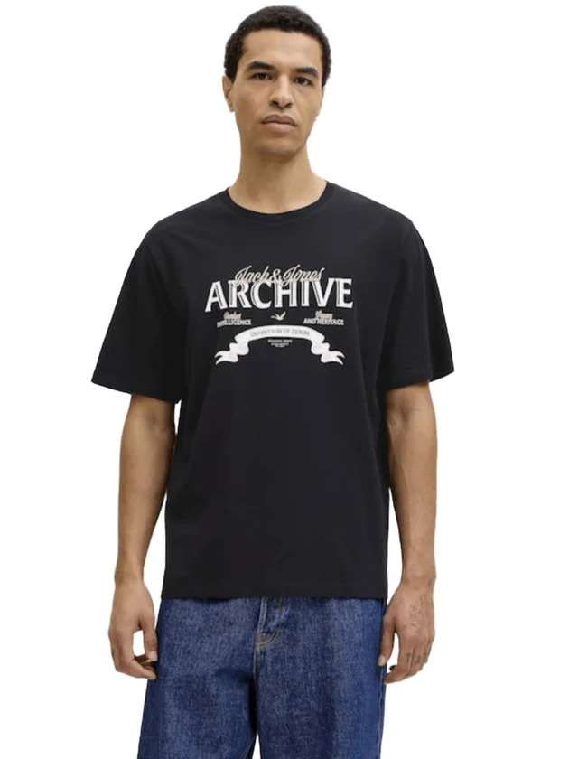 Jjedover Denim Tee Ss O Neck Sn