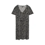 BLACK / ALL-OVER PRINT:DANA
