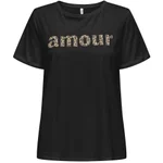 BLACK / PRINT:AMOUR (LEO)