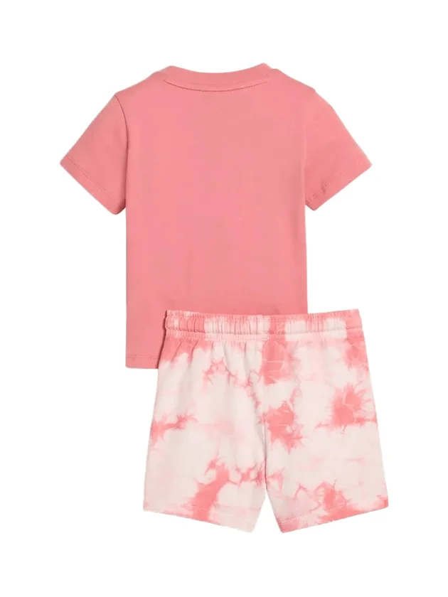Minicats Ess Tie Dye Tee And Shorts Set