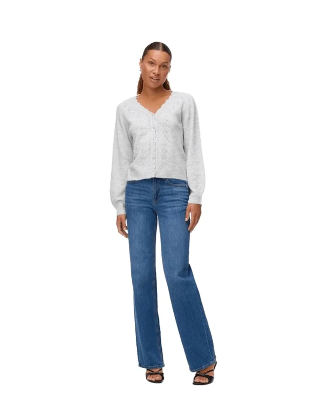 Ls V Neck Cardigan Btq