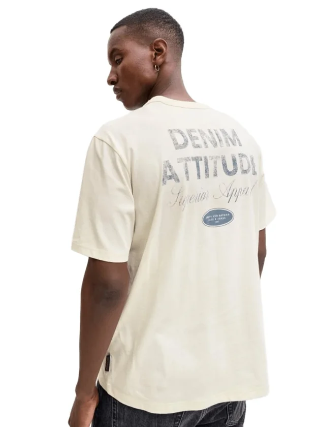 Jjedover Graphic Tee Ss Crew Neck Sn